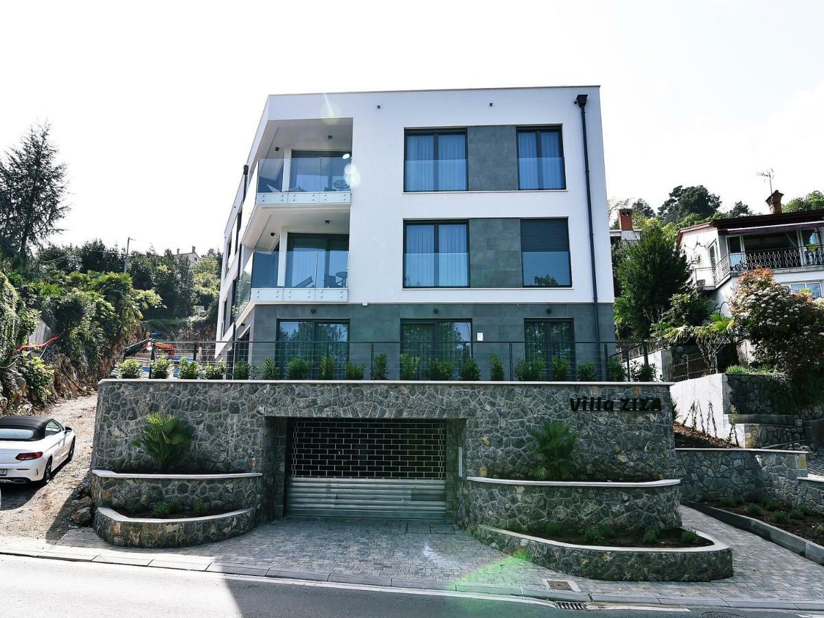 Apartments In Villa Ziza, Rooftop Swimming Pool Opatija Exterior foto